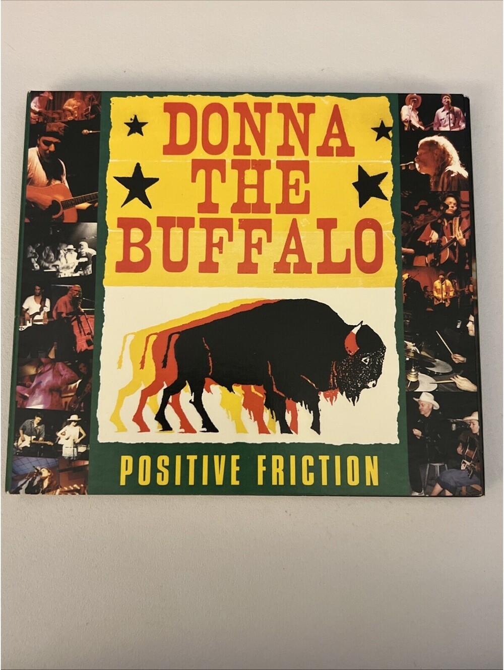 Donna The Buffalo Positive Friction Music Very Good